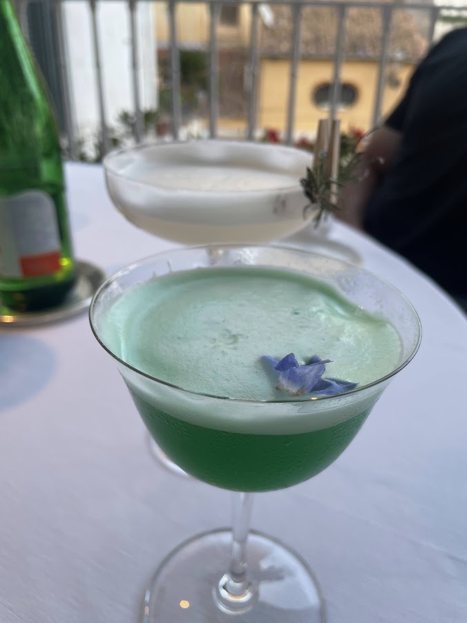 Absinthe Mint Cocktail