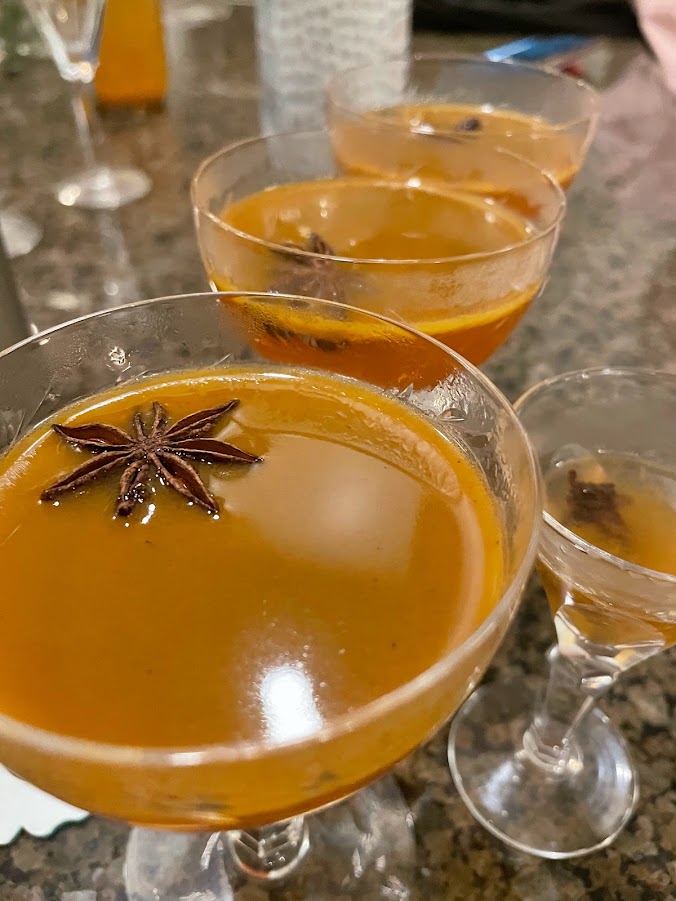 Anise Orange Martini