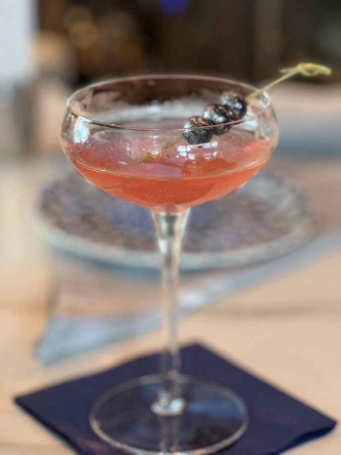 Blueberry Martini