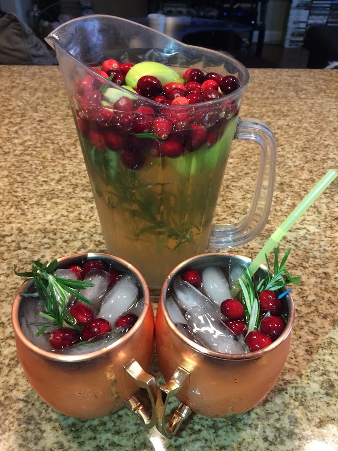 Cranberry Moscow Mule