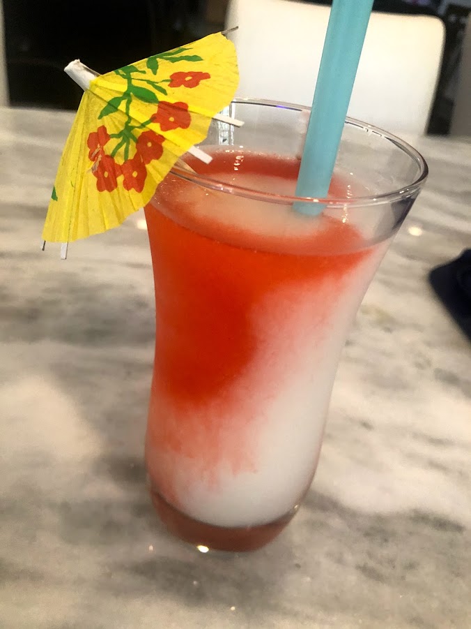 Rum Runner alongside a Pina Colada